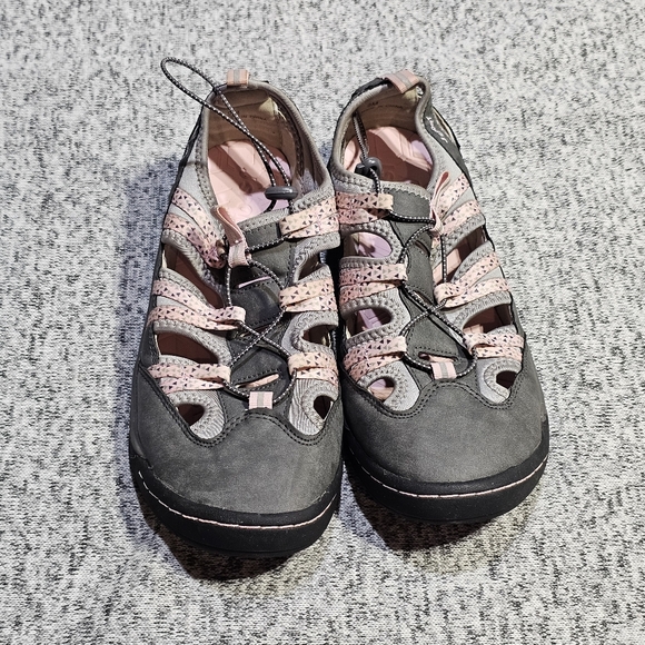 J Sport Shoes - Jsport by Jambu Hiking Shoes Women's Water Ready Shoes Charcoal Pink sz 9